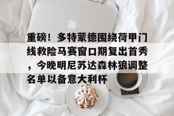 皇冠体育app-包含重磅！多特蒙德围绕荷甲门线救险马赛窗口期复出首秀，今晚明尼苏达森林狼调整名单以备意大利杯的词条
